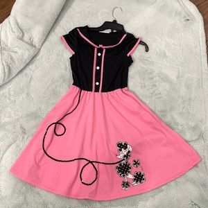 Girls Poodle Skirt Dress